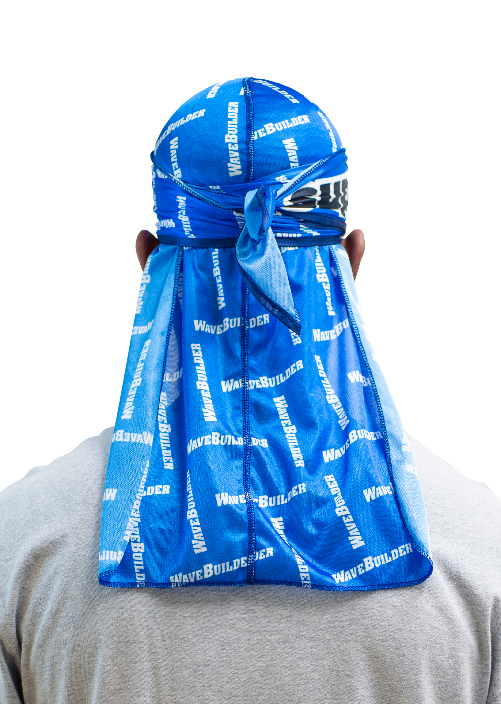 WB GRID BLUE Superag - limited edition durags dropping every